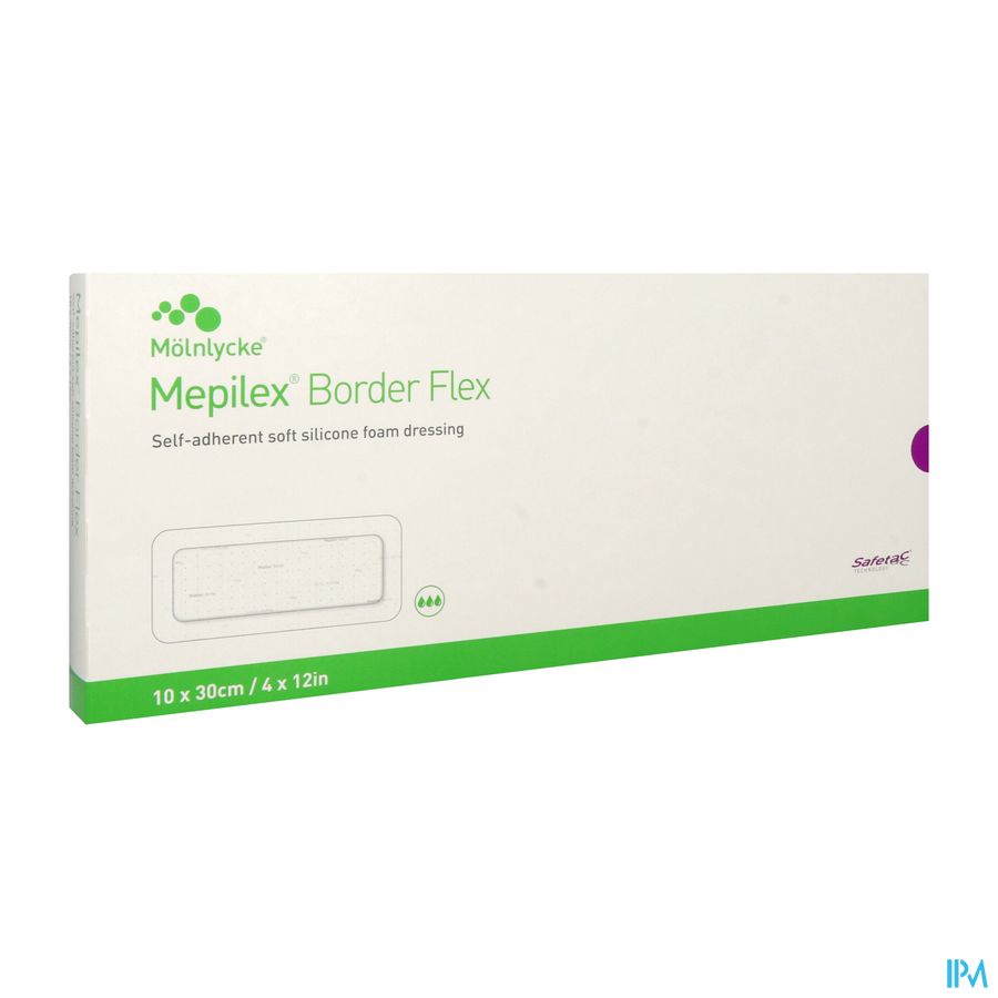 MEPILEX BORD FLEX XXL 10X30CM 10