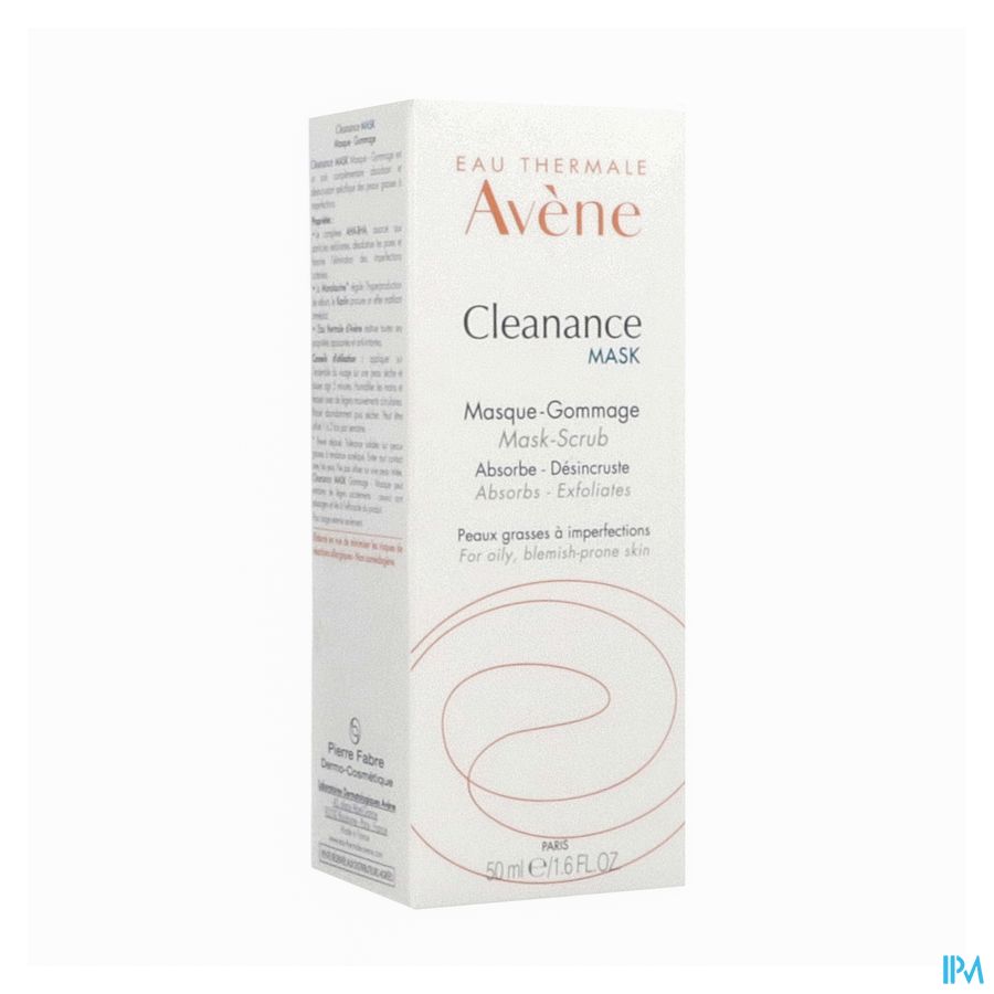 AVENE CLEANANCE MASK MASQ GOM.50ML