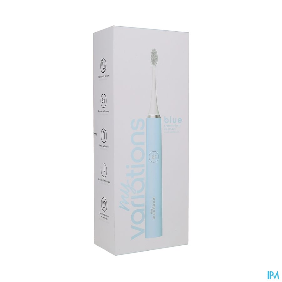 Myvariations Brosse A Dents Electrique Sonique Bleue