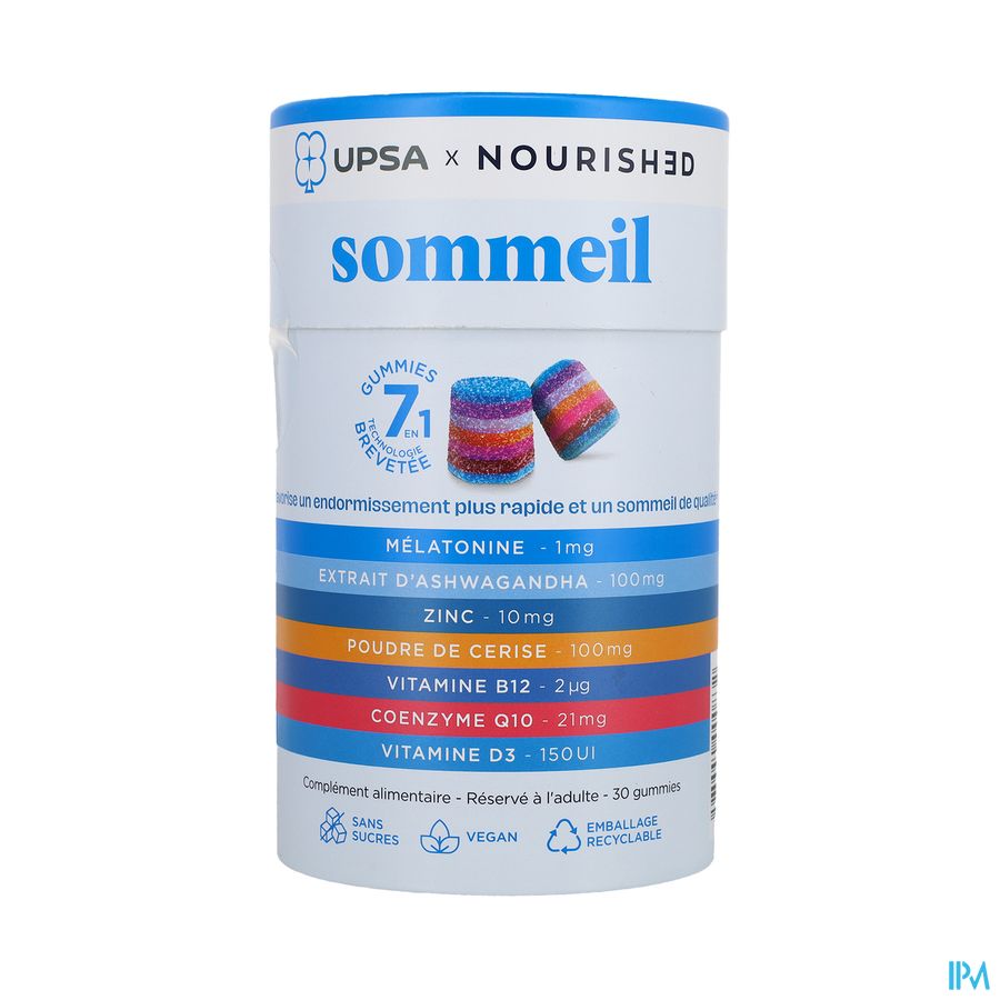 UPSA NOURISH SOMMEIL 7EN1 GUMMIE30