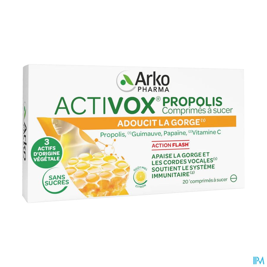 ACTIVOX PROPOLIS CPR SUCER 20