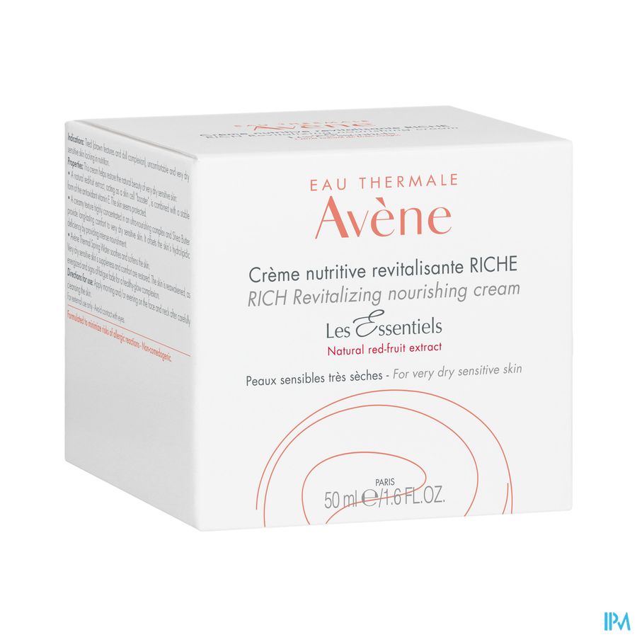 AVENE ESSENTIELS CR NUT RICH 50ML