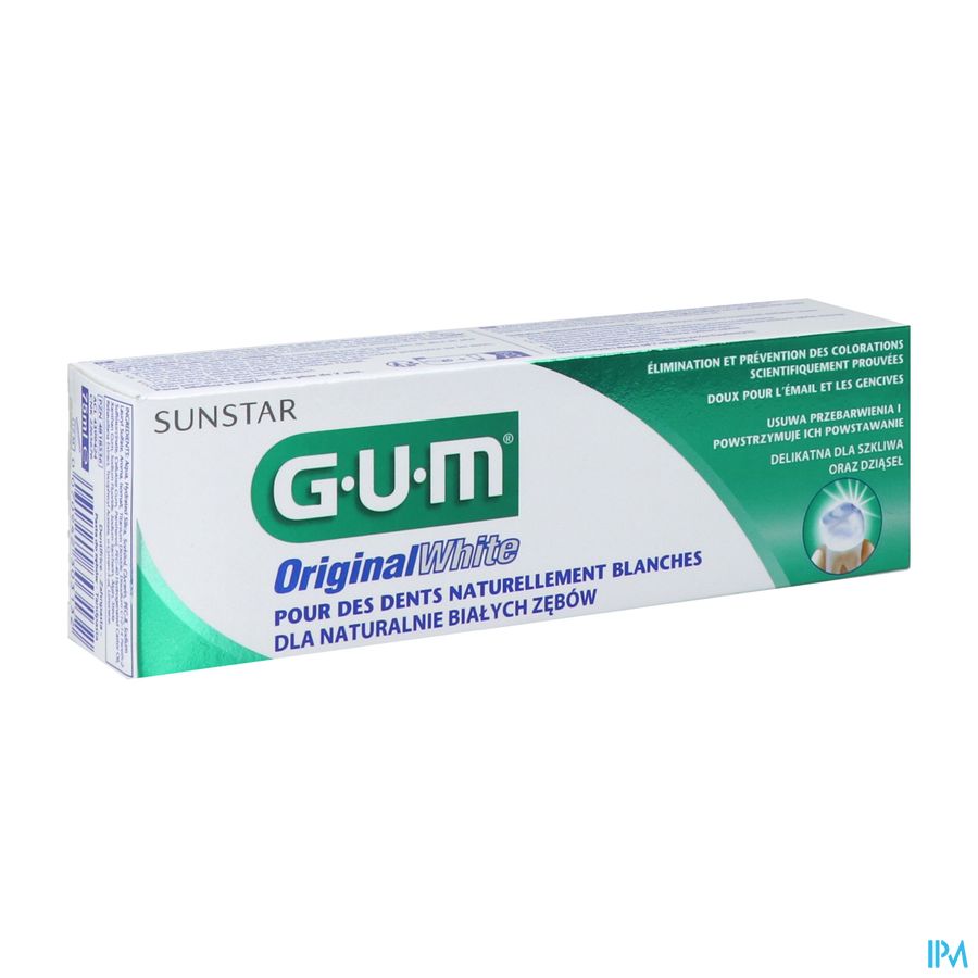 ORIGINAL GUM WHITE TB 75ML