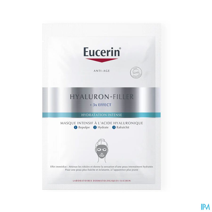 Eucerin Hyaluron Filler +3x Effect Masque Intensif A l Acide Hyaluronique X1