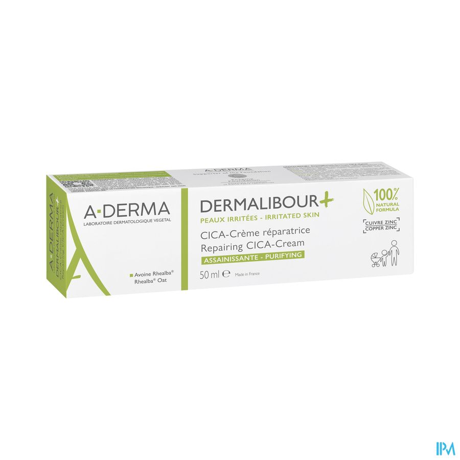 A-DERMA DERMALIBOUR+ CICA CR REP50