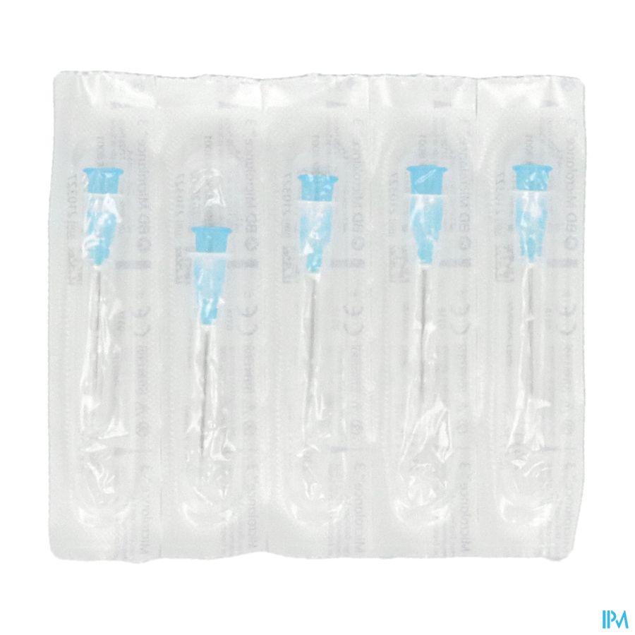 AIG BD MICROL 3 25MM 6/10 BLEU 23G