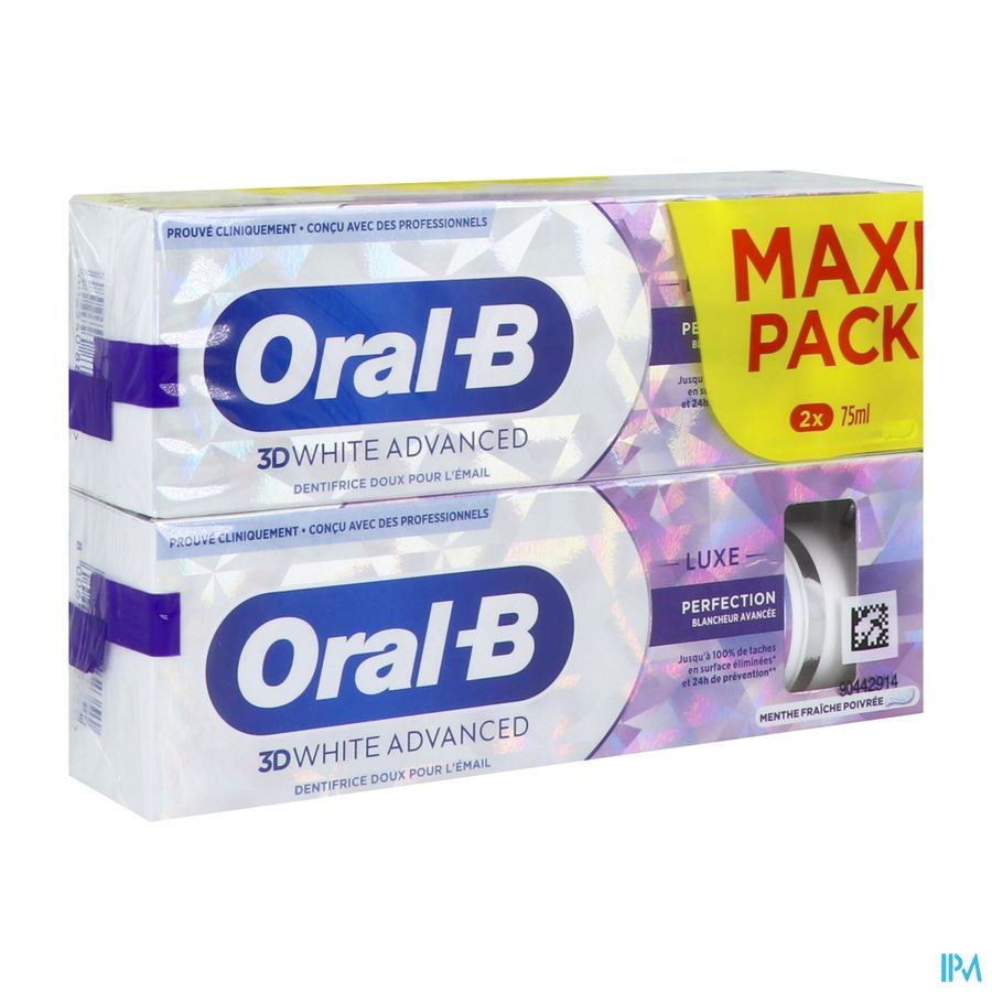 ORAL-B DENT 3D WHIT ADVAN PERF2X75