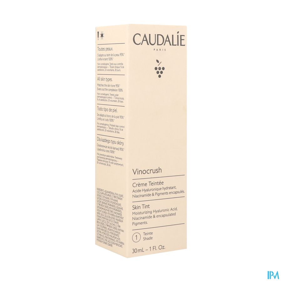 Caudalie Vinocrush Creme Teintee 1 30ml