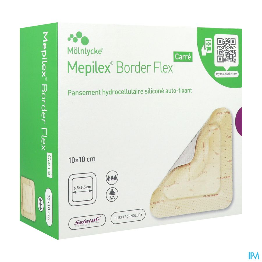 MEPILEX BORD FLEX CAR S 10X10CM 16