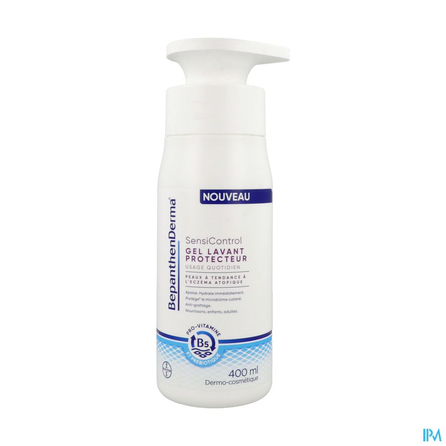 Bepanthenderma Sensicontrol Gel Lavant Protecteur 400ml