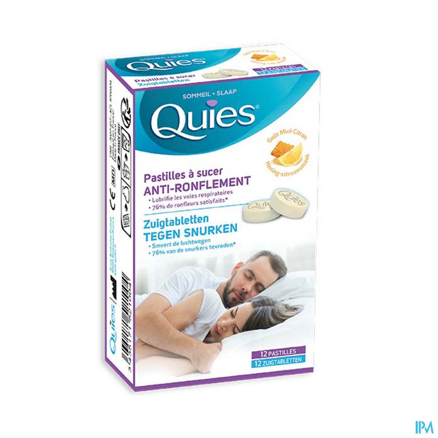 QUIES A/RONF MIEL/CITR PAST 12