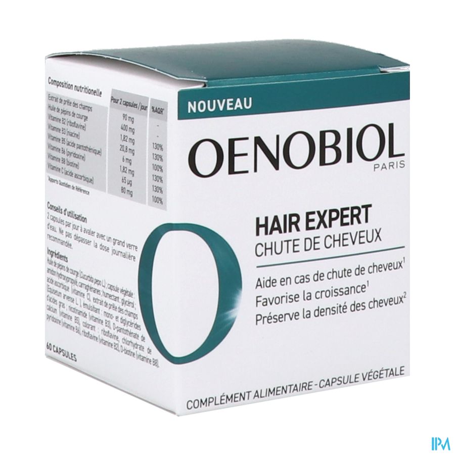 Oenobiol Hair Expert Chute De Cheveux Capsule 60
