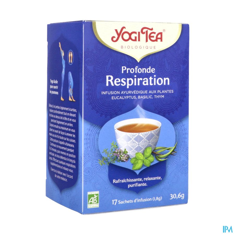 YOGI TEA PROF RESPIRATION SACH 17