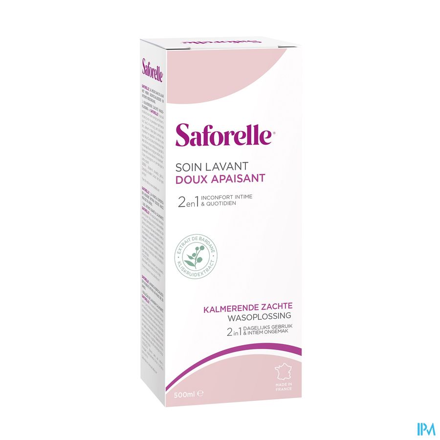 SAFORELLE SOIN LAV DOUX 500ML