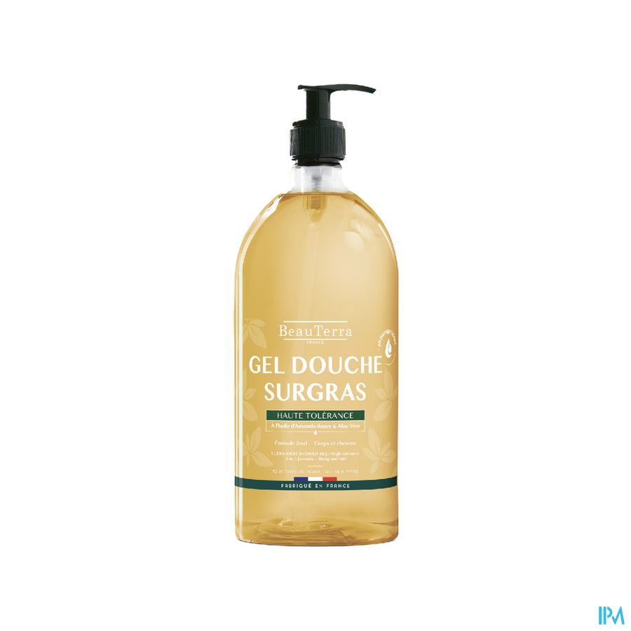 Beauterra Gel Douche Surgras Extra Doux Hypoallergenique 1l