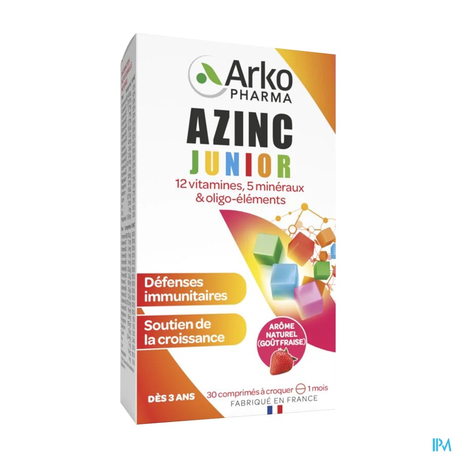 AZINC VITALITE JUNIOR FRAIS CPR 30