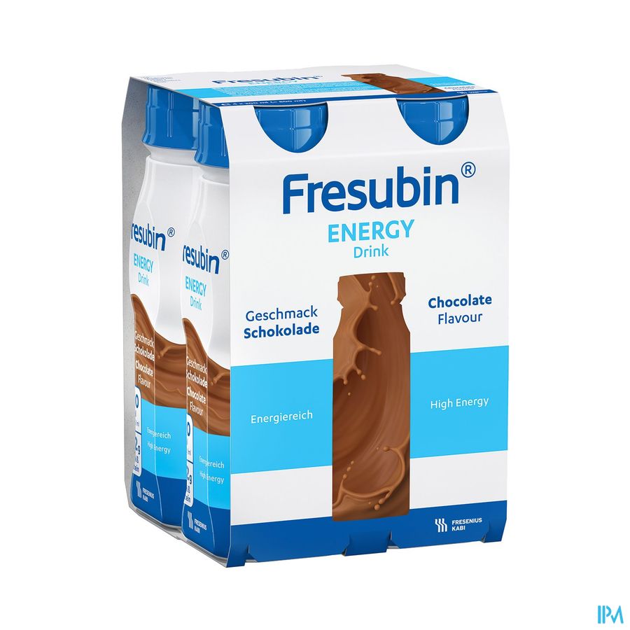 FRESUBIN ENERGY DRINK CHOC4X200ML