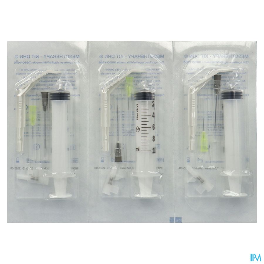 Dhn 1303 Kit Mesotherapie Sterile Pour Pistolet