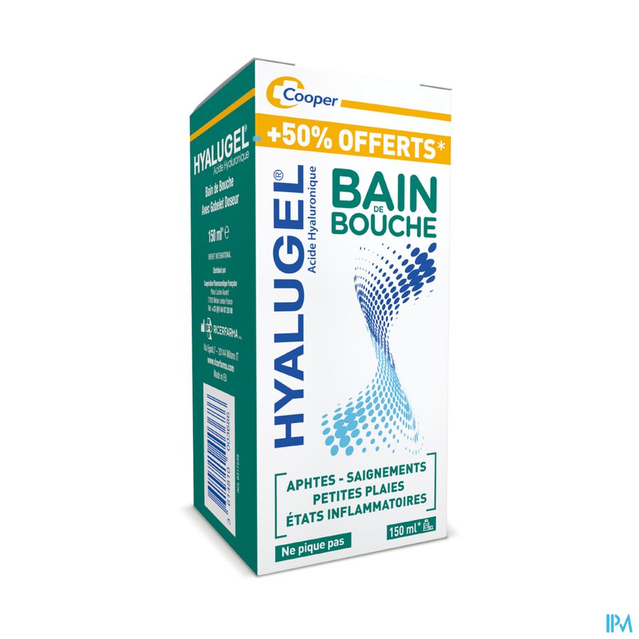 Cooper Hyalugel Bain De Bouche 150ml