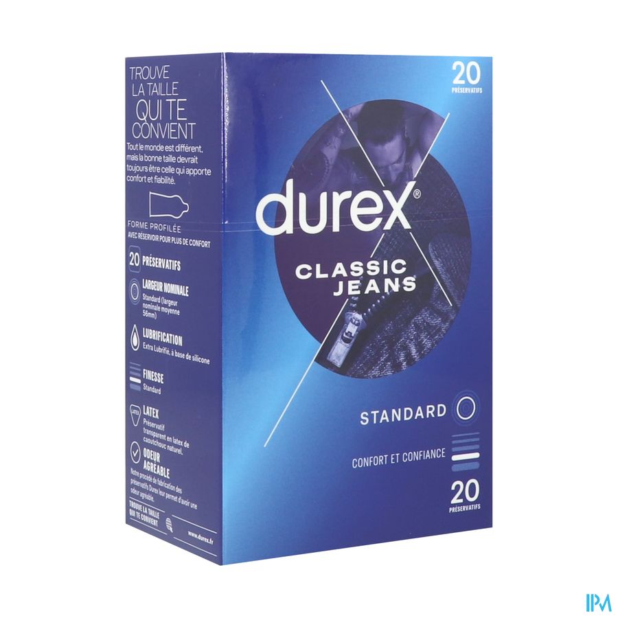 PRESERV DUREX CLASSIC JEANS X20
