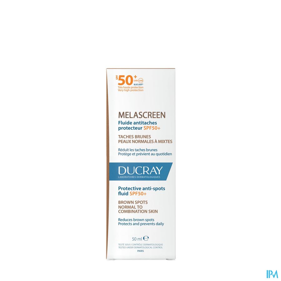 Ducray Melascreen Uv Fluide Antitaches Spf50+ 50ml