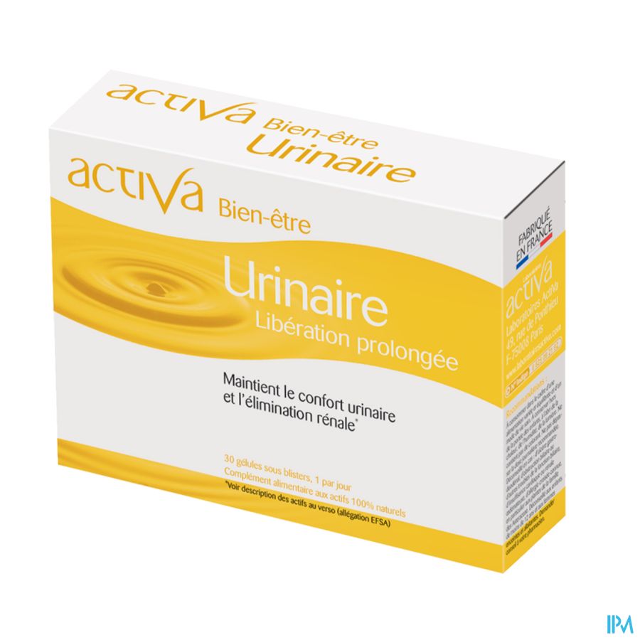 Activa Bien Etre Urinaire Gelule 30