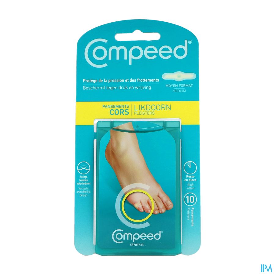 COMPEED PANS CORS BTE 10