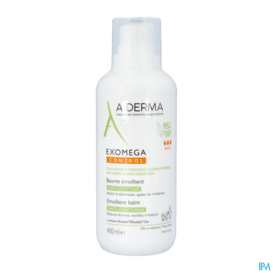 A-DERMA EXOMEGA CONT BAUM 400ML