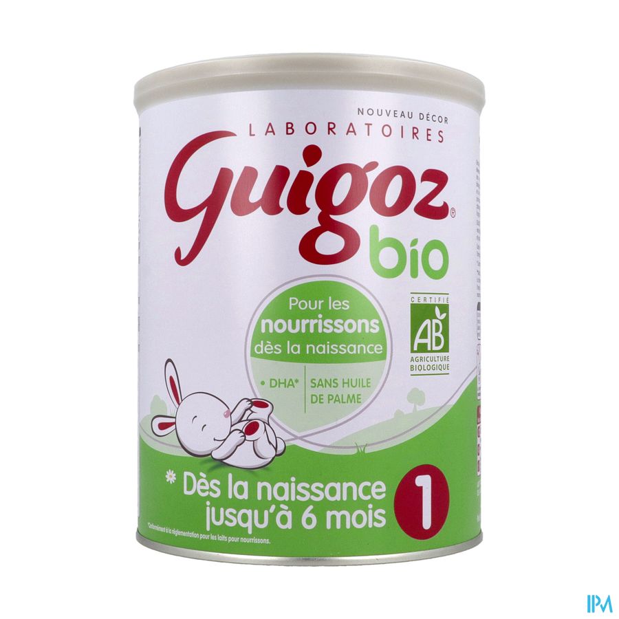 GUIGOZ LAIT BIO 1 PDR 800G