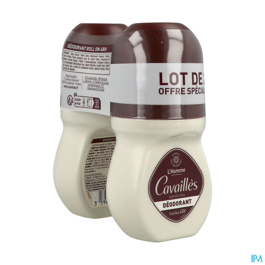 CAVAILLES DEO HOMME 48H BILLE 50X2