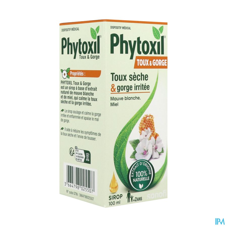 PHYTOXIL 2EN1 TOUX/GORGE SP 100ML