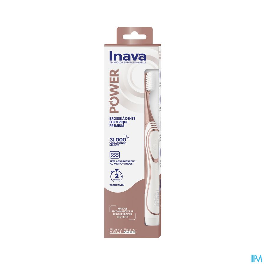 Inava Power Brosse A Dents Electrique Rose