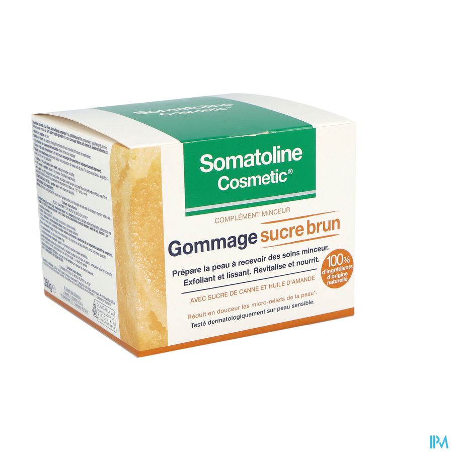 SOMATOLINE GOMMAGE SUCRE BRUN 350G