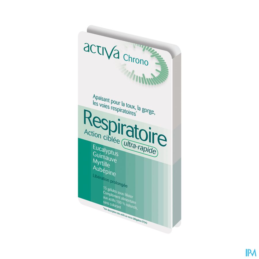 ACTIVA CHRONO RESPIRATOIRE GELU15