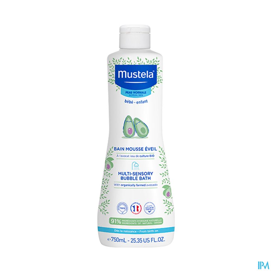 MUSTELA BB BAIN MOUSS EVEIL PN 750