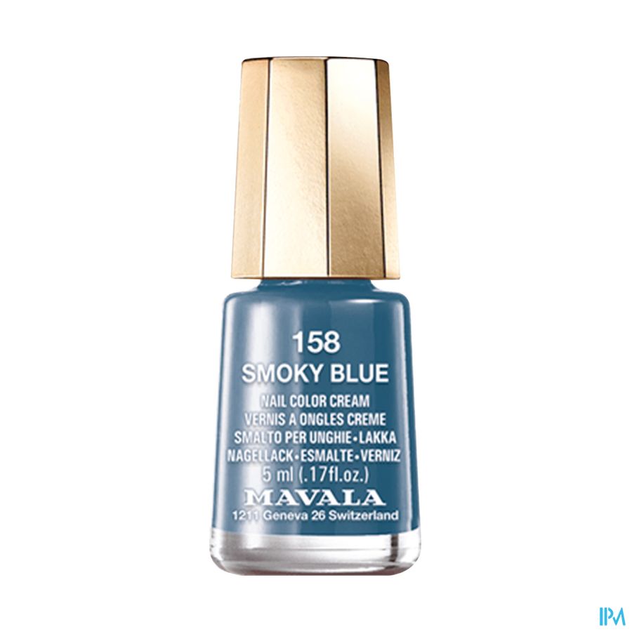 MAVALA VERNIS ONGL SMOCKY BLUE 158