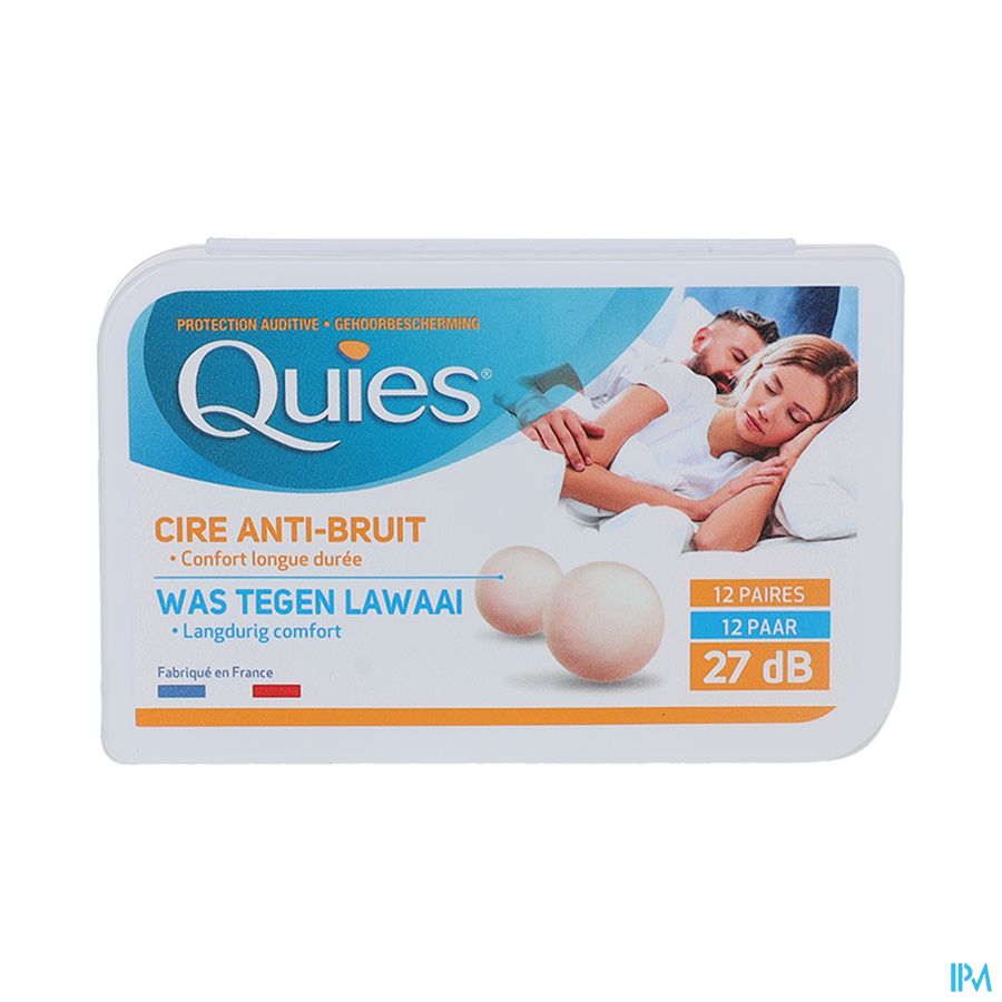 Quies Cire Naturelle Auriculaire 24