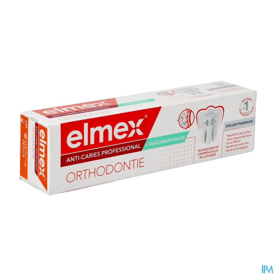 ELMEX DENT A/CARIE PRO ORTHO 75ML