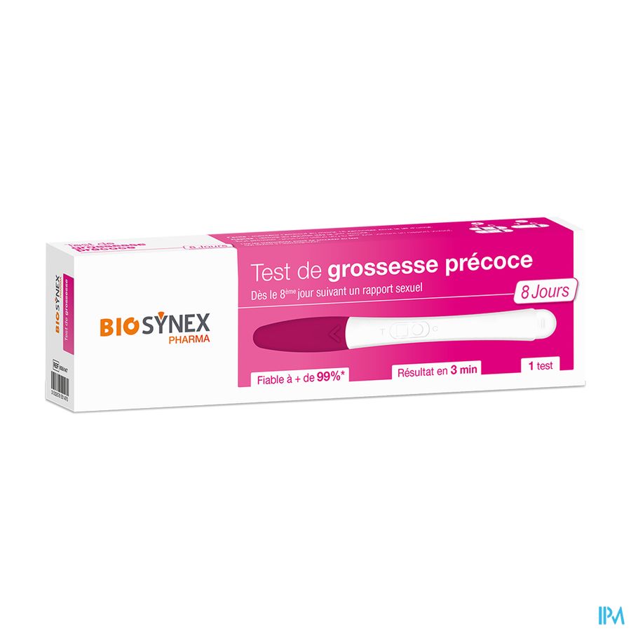 BIOSYNEX TEST GROSSESSE 8 JOURS