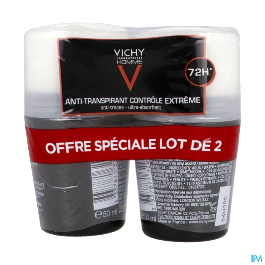 VICHY H DEOD BILL A/TRAC72H 50MLX2
