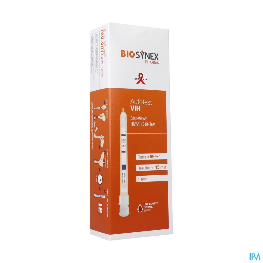BIOSYNEX AUTOTEST VIH STAT-VIEW X1
