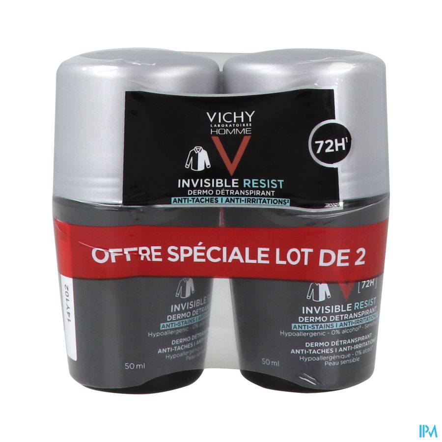 VICHY H DEO INVIS 72H ROLLON 50ML2