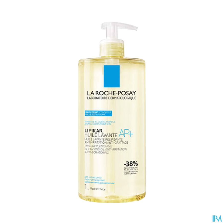 La Roche Posay Lipikar Ap+ Huile De Douche Lavante 1l