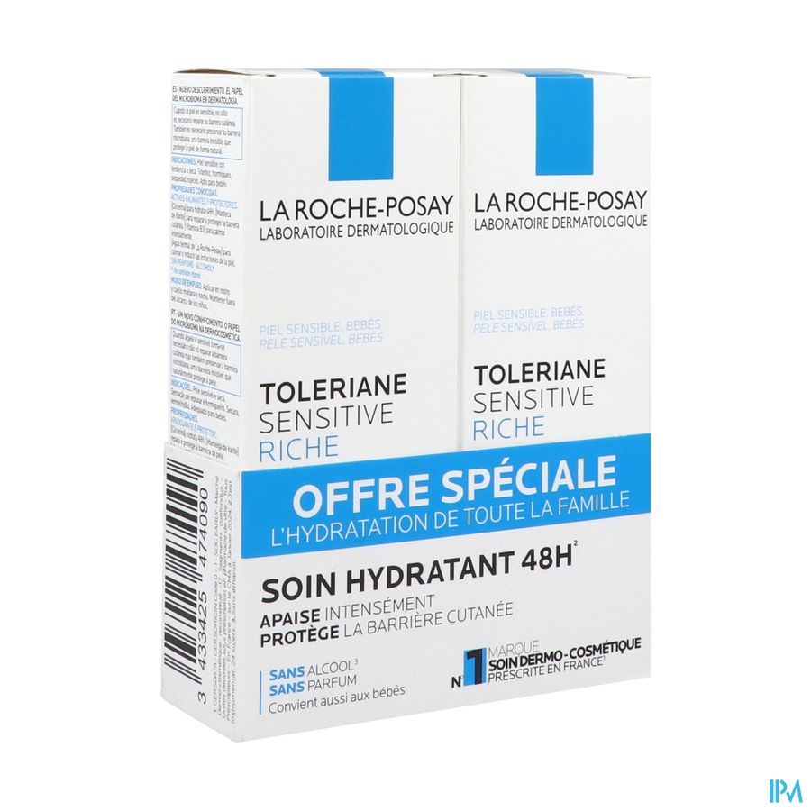 TOLERIANE SENSITIV CR RICHE 40