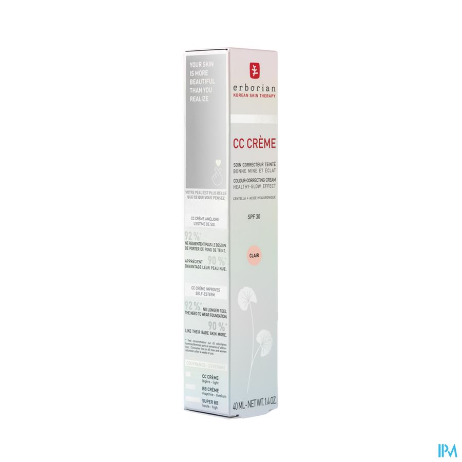 ERBORIAN CC CREME CLAIR 40ML