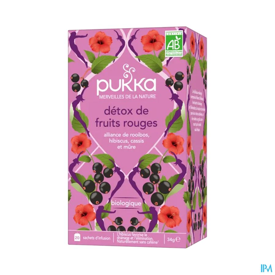 PUKKA INFUS DETOX FRUIT RGE SACH20