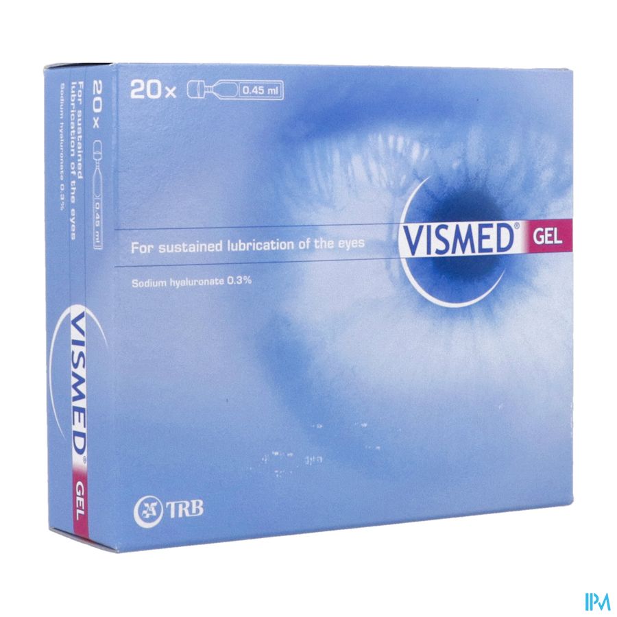 VISMED LUBRIF OCUL GEL 0,45ML20