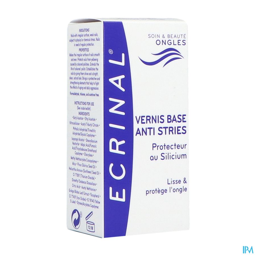 ECRINAL ONGL BASE ANT/STRIE10ML