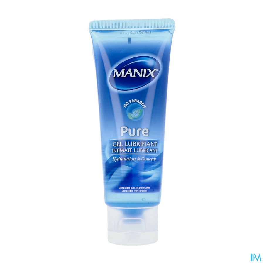 MANIX GEL LUBRIF PURE 80 ML