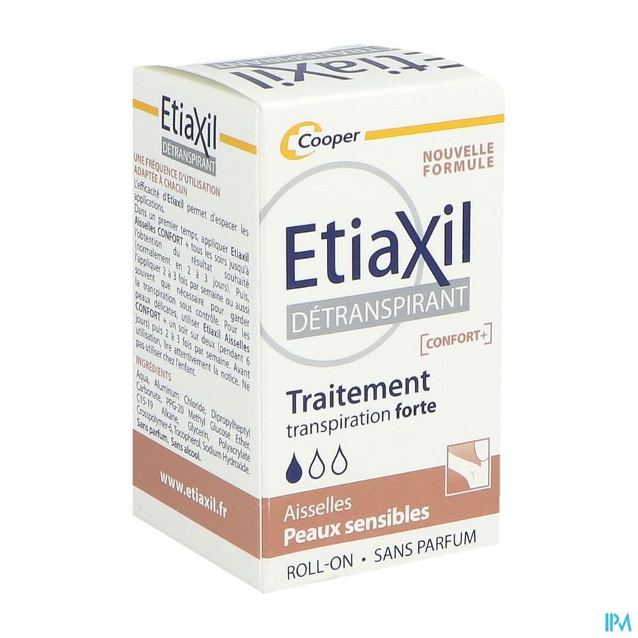 ETIAXIL DETRANSP CONF+ ROLLON 15ML